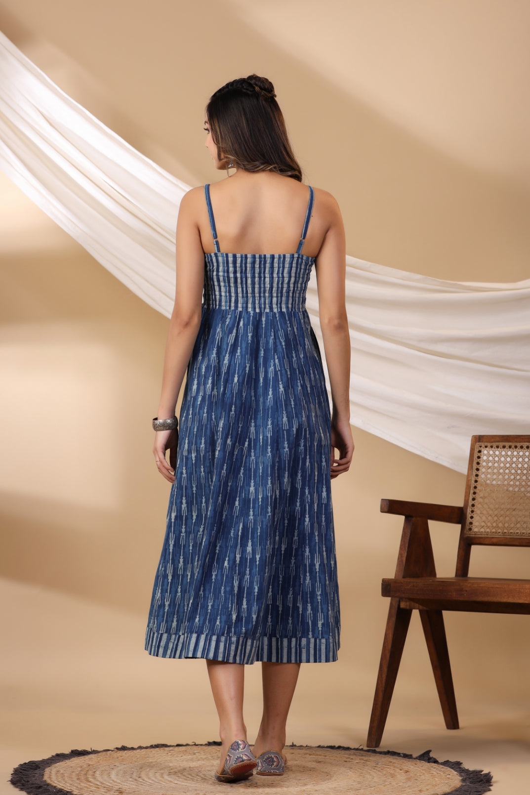 Indigo Spegatie Dress