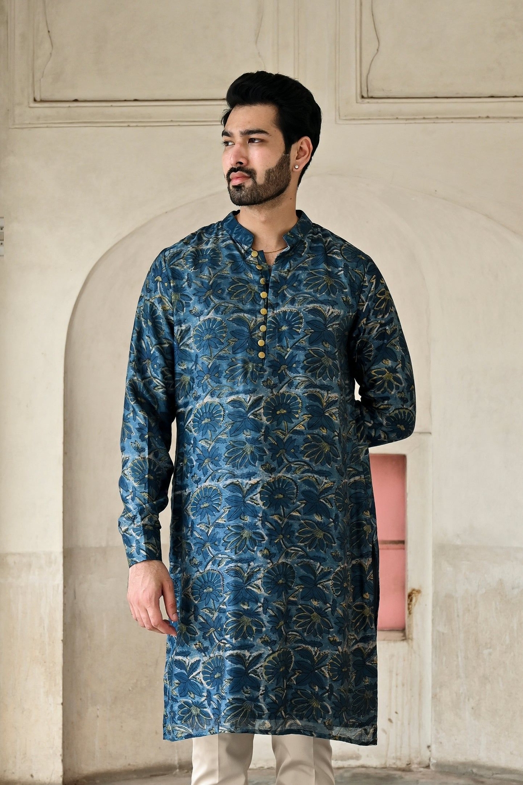 OJHAS KURTA - BLUE