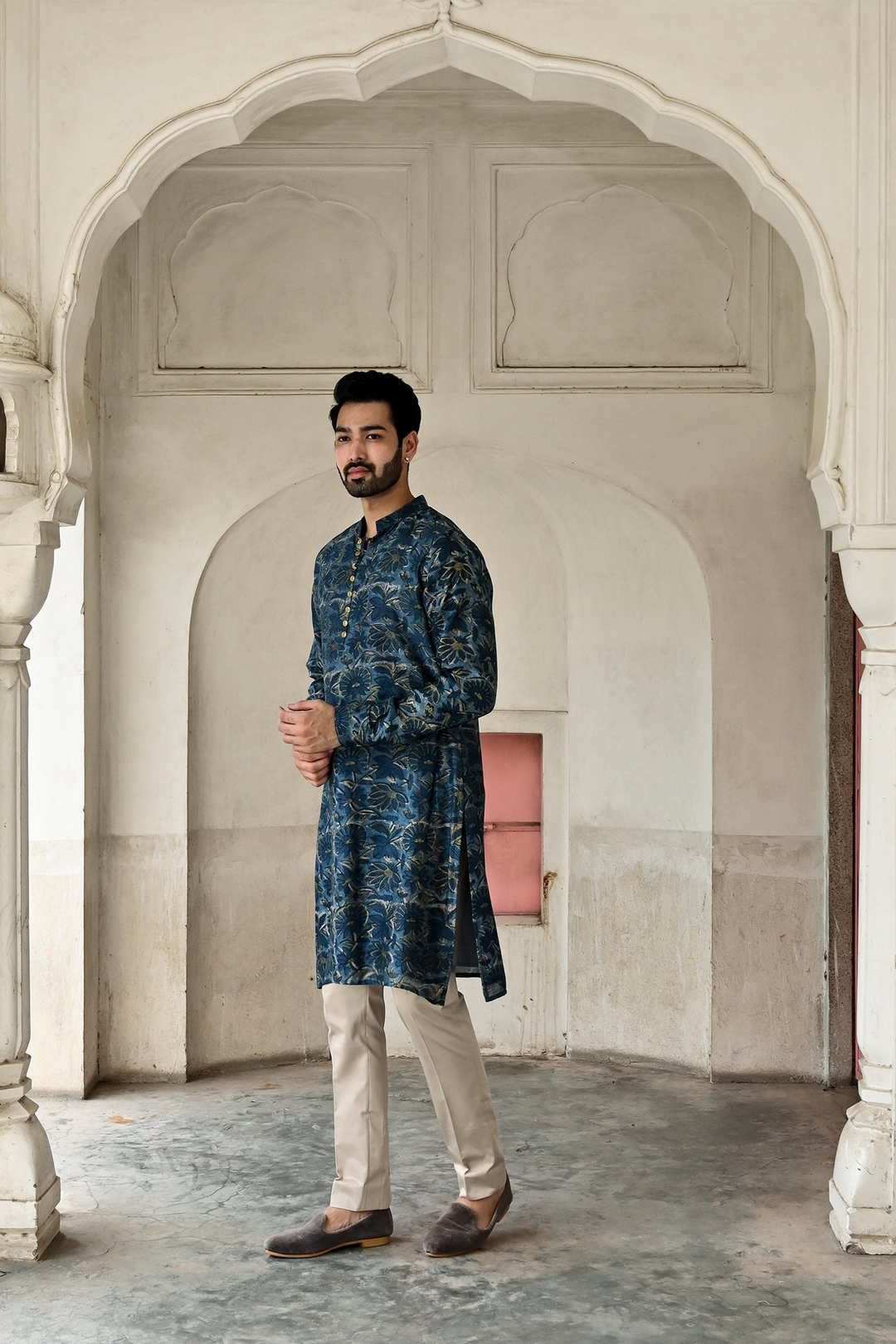 OJHAS KURTA - BLUE