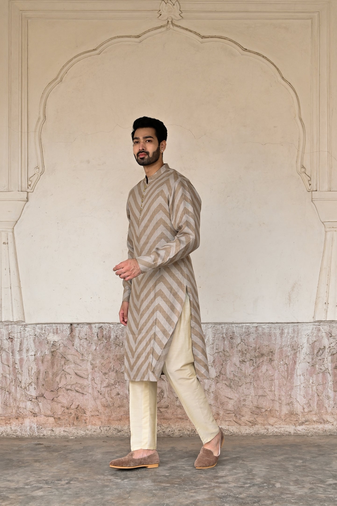 DHANESH KURTA - GREY