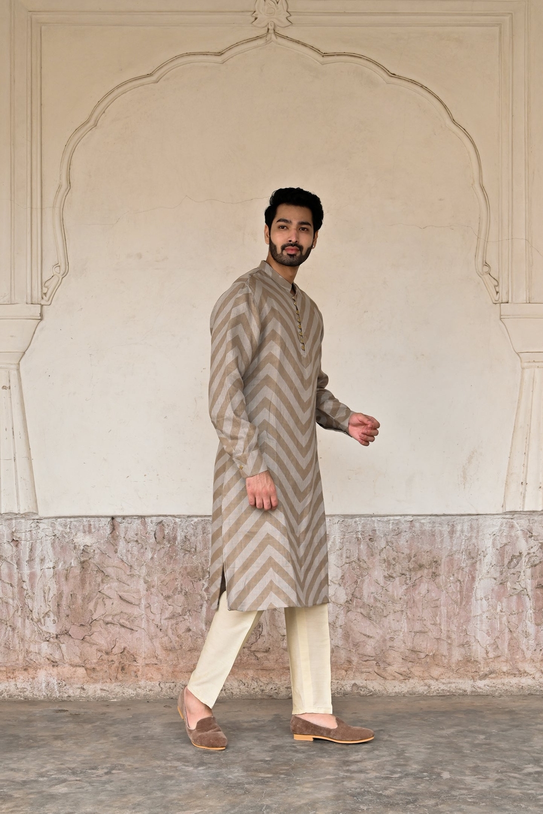 DHANESH KURTA - GREY