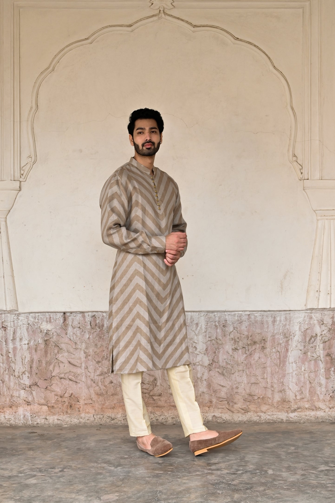 DHANESH KURTA - GREY