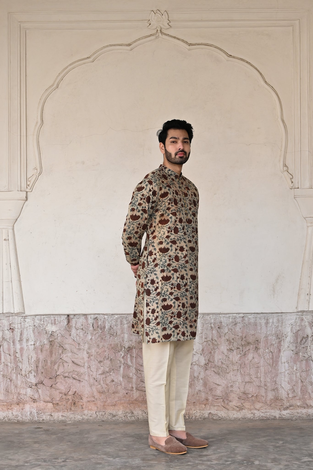 GADJEET KURTA - GREY