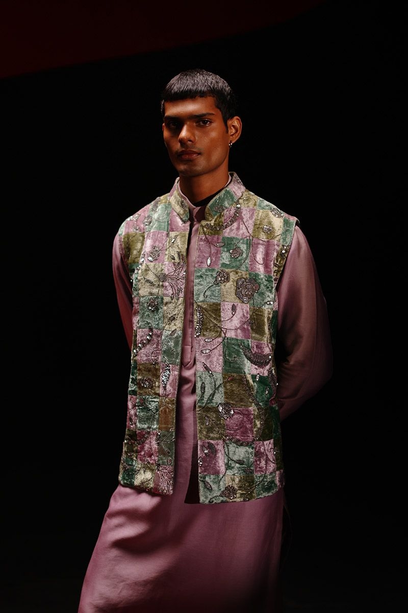 Elysian lilac kurta set